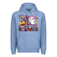 Colony Blue my 1st halloween Premium Hoodie - BarkalooDesign