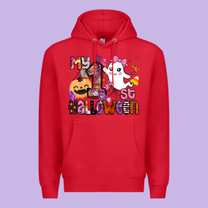 My 1st Halloween Premium Hoodie Designed By Barkaloodesign