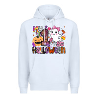 White my 1st halloween Premium Hoodie - BarkalooDesign