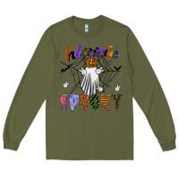Army Green hippie spooky Long Sleeve Tee - SublimationCraftShop