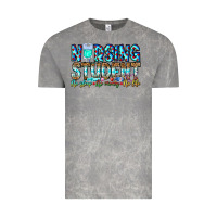 Cloud Rock Nursing Student No Sleep No Money No Life Vintage Tee - CowhideDigitalArt