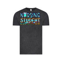 Vintage Black Nursing Student No Sleep No Money No Life Vintage Tee - CowhideDigitalArt