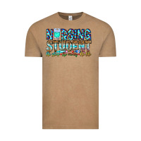 Vintage Coffee Nursing Student No Sleep No Money No Life Vintage Tee - CowhideDigitalArt