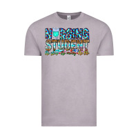 Vintage Zinc Nursing Student No Sleep No Money No Life Vintage Tee - CowhideDigitalArt