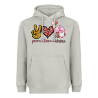 Moon Dust Peace Love Valentines Gnomes Heavyweight Hoodie - Jasminsmagicworld