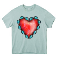 Arona Gemstone Red Heart Heavy Core Tee - Jasminsmagicworld