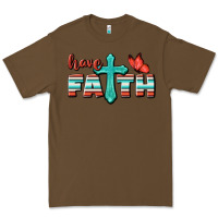 Cacao Have Faith Premium Tee - BundleAndBundleShop