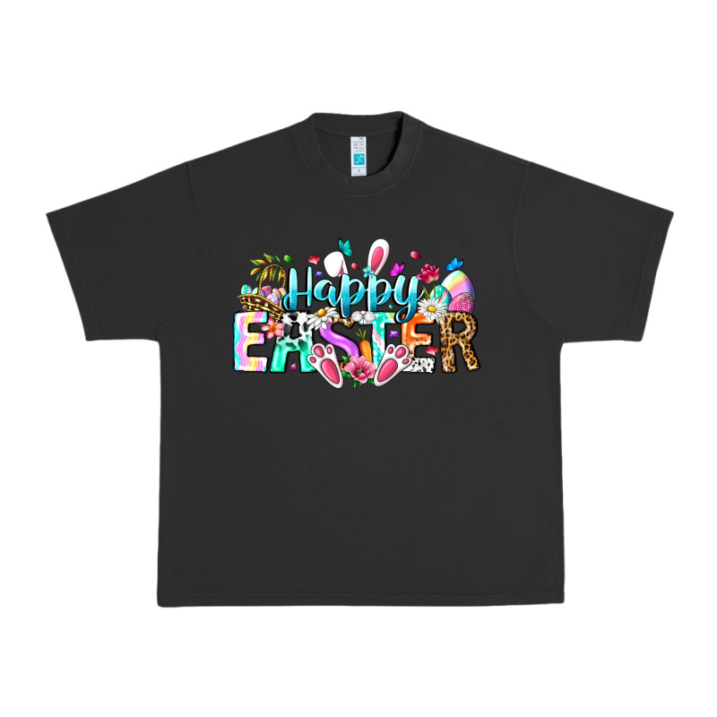 Happy Easter Bunny Urban Heavy Tee by CowhideDigitalArt | Teevron