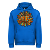 Cobalt pumpkin sunflower Urban Hoodie - RanaPortraitStore