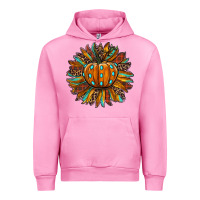 Fuchsia Pink pumpkin sunflower Urban Hoodie - RanaPortraitStore