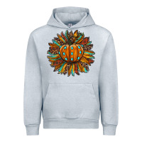 Heather Grey pumpkin sunflower Urban Hoodie - RanaPortraitStore