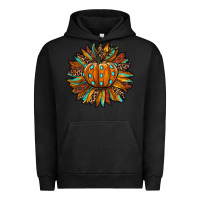 Pigment Black pumpkin sunflower Urban Hoodie - RanaPortraitStore