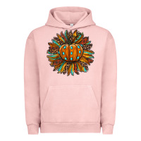 Pigment Salmon pumpkin sunflower Urban Hoodie - RanaPortraitStore