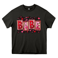 Asphalt Valentine's Day babe Heavy Core Tee - FaDigitalArtStudio
