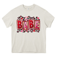 Cream Valentine's Day babe Heavy Core Tee - FaDigitalArtStudio