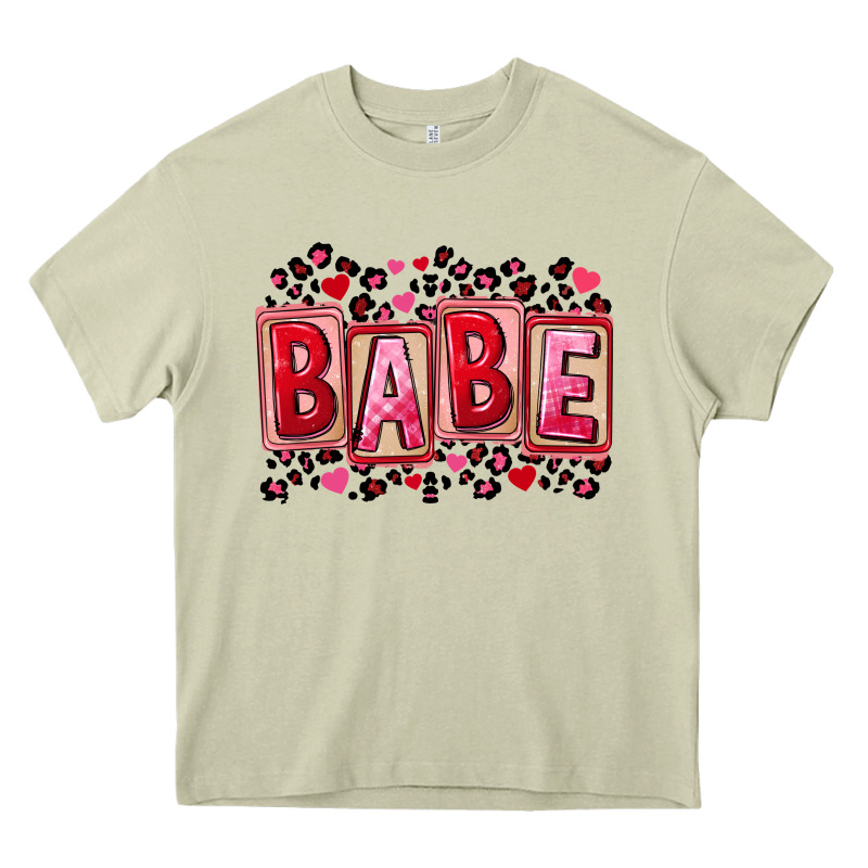 Valentine's Day Babe Heavy Core Tee by FaDigitalArtStudio | Teevron