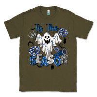 Army Green Tis' The Season Cheer Ghost Classic Tee - BarkalooDesign
