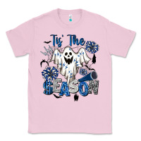 Bubblegum Pink Tis' The Season Cheer Ghost Classic Tee - BarkalooDesign
