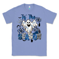 Colony Blue Tis' The Season Cheer Ghost Classic Tee - BarkalooDesign