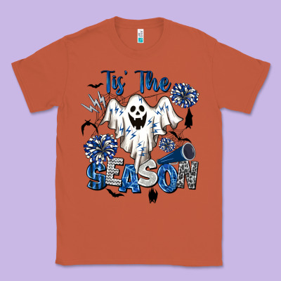 Tis' The Season Cheer Ghost Classic Tee Designed By Barkaloodesign