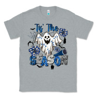 Heather Grey Tis' The Season Cheer Ghost Classic Tee - BarkalooDesign