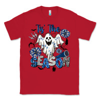 Red Tis' The Season Cheer Ghost Classic Tee - BarkalooDesign