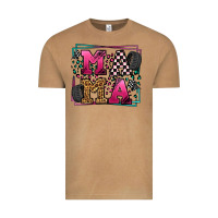 Vintage Camel Racing leopard frame mama Mother's Day Vintage Tee - LillyAllenDesigns