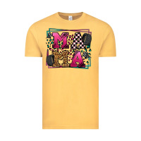 Vintage Mustard Racing leopard frame mama Mother's Day Vintage Tee - LillyAllenDesigns