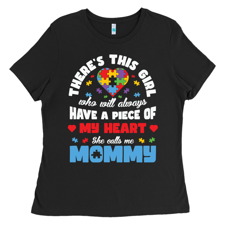 Lil Autism Mom Ladies Tee by CowhideDigitalArt | Teevron