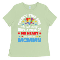 Matcha lil autism mom Ladies Tee - CowhideDigitalArt