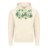 Vintage Artic clover ghostie st.patrick's day Vintage Hoodie - Artiststas