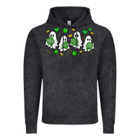 Vintage Black clover ghostie st.patrick's day Vintage Hoodie - Artiststas