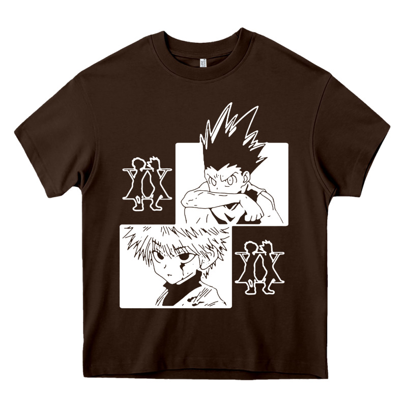 Hunter Gon And Killua Anime Manga Heavy Core Tee by baoMotion | Teevron