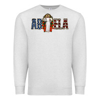 Oatmeal Heather abuela jesus christ Premium Sweatshirt - Jasminsmagicworld