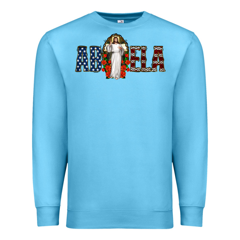 Abuela Jesus Christ Premium Sweatshirt by Jasminsmagicworld | Teevron