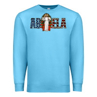 Ocean Blue abuela jesus christ Premium Sweatshirt - Jasminsmagicworld