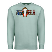 Seafoam abuela jesus christ Premium Sweatshirt - Jasminsmagicworld