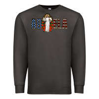 Smoke abuela jesus christ Premium Sweatshirt - Jasminsmagicworld