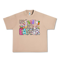 Burro My 1st Easter Urban Heavy Tee - CowhideDigitalArt