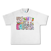 Lunar Rock My 1st Easter Urban Heavy Tee - CowhideDigitalArt