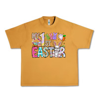 Peanut Butter My 1st Easter Urban Heavy Tee - CowhideDigitalArt