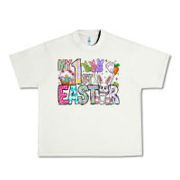 Pistachio My 1st Easter Urban Heavy Tee - CowhideDigitalArt