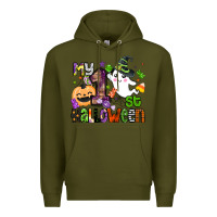 Army Green my 1st halloween Premium Hoodie - BarkalooDesign