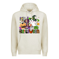 Oatmeal Heather my 1st halloween Premium Hoodie - BarkalooDesign