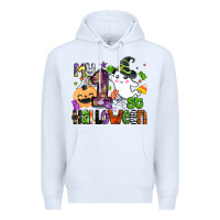 White my 1st halloween Premium Hoodie - BarkalooDesign
