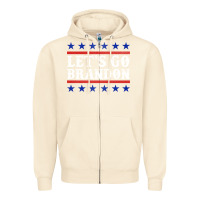 Sandshell Let's Go Brandon Zipper Hoodie - Jasminsmagicworld