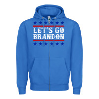 True Royal Let's Go Brandon Zipper Hoodie - Jasminsmagicworld