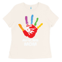 Bone LIL Autism Mom Ladies Tee - CowhideDigitalArt