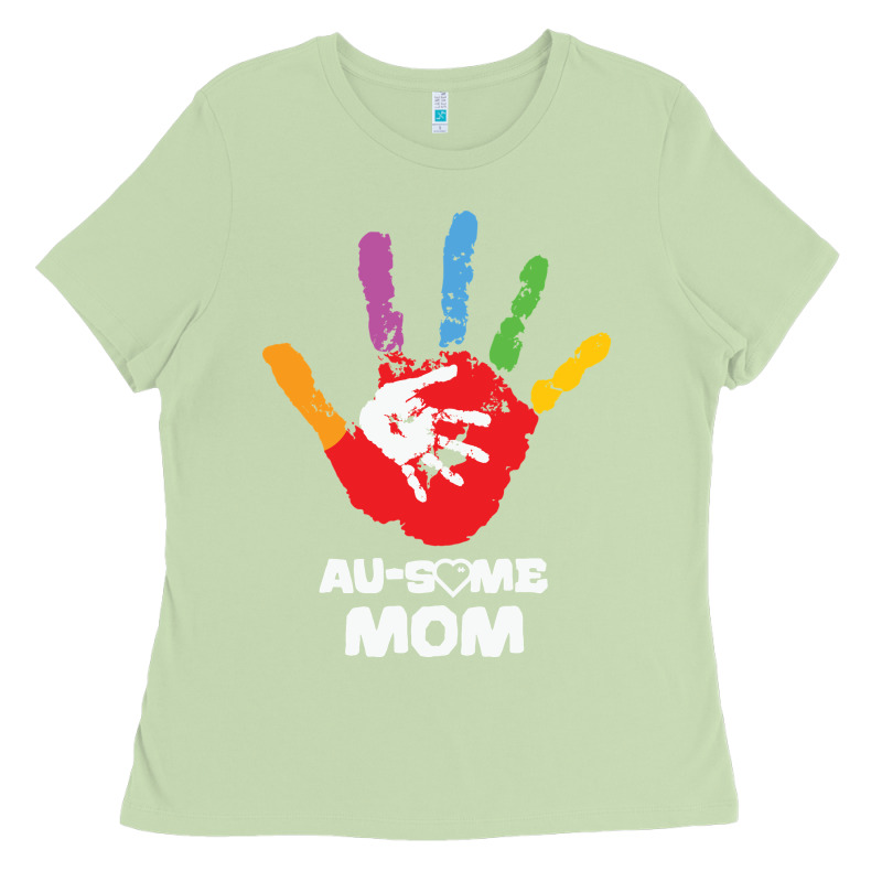 Lil Autism Mom Ladies Tee by CowhideDigitalArt | Teevron
