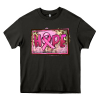 Asphalt Hope Breast Cancer Heavy Core Tee - FaDigitalArtStudio